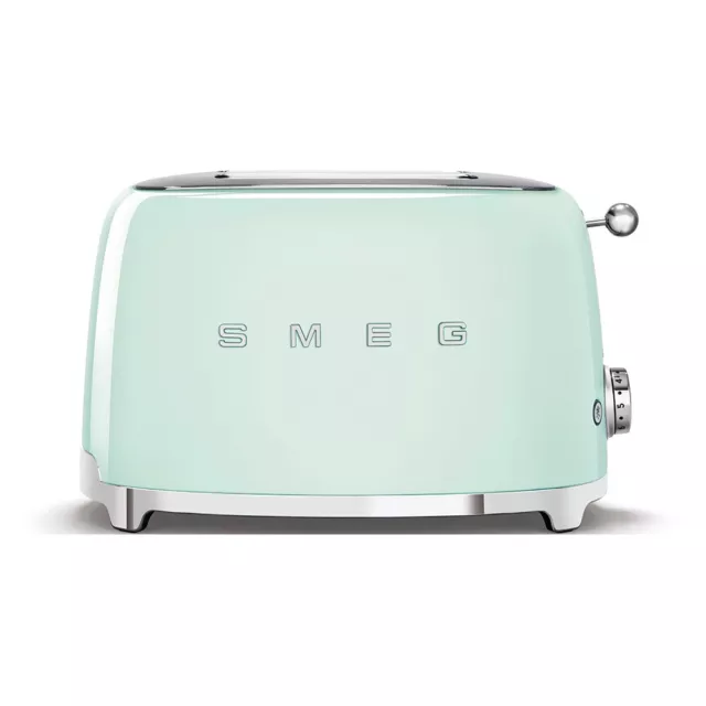 Smeg Retro Style 2 Slice Toaster in Pastel Green | TSF01PGUK | Brand new