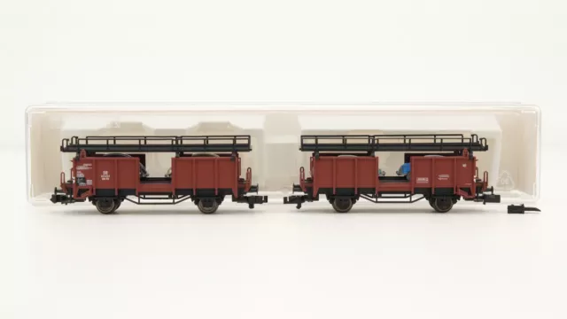 Fleischmann N 988809K Autotransportwagen-Set DB