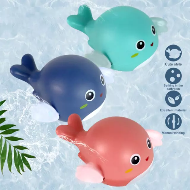 Baby Bath Toys Whale Animal Baby Water Toy Lovely Bathroom Kids Toys_New