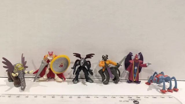 6x 2000s Series Bandai Digimon Mini Figures (002)