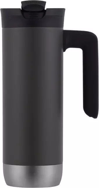Coffee Travel Mug With Handle Stainless Steel Cup Tumbler Thermos Insulated 20oz