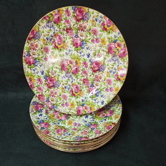 Royal Winton Grimwades Summertime (Smooth) Salad Plate 8 1/8 In.