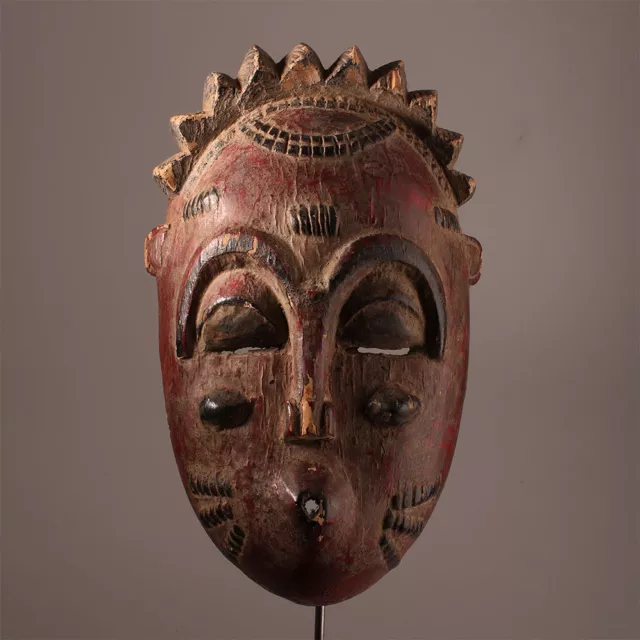 10280 Old baule Mask Ivory Coast