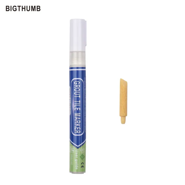 Penna per giunti Bigthumb malta per piastrelle a base d'acqua penna colorata Renew N8W0