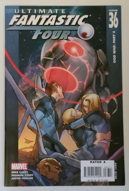Ultimate Fantastic Four  #36 (Marvel 2007 Series)Nos Est~9.4+Nm Grade Mike Carey