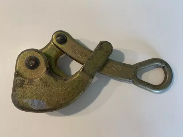 KLEINS TOOLS 1625-20  8000 LB.  .28 to .75 WIRE CABLE GRIP PULLER HAVENS  GRIP