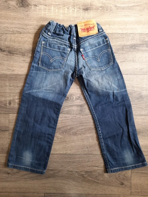 LEVI'S - Jeans denim blu per bambini taglia 4