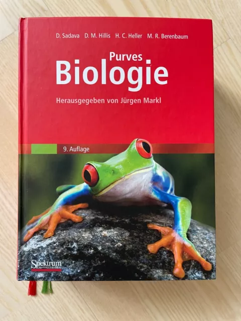 Purves, Biologie von Sadava, David, Orians, Gordon H. | 9. Auflage