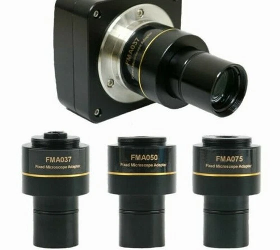 0.37X 0.5X 0.75X CCD Reduce Lens C Mount Adapter 23.2mm Microscope Relay Lens