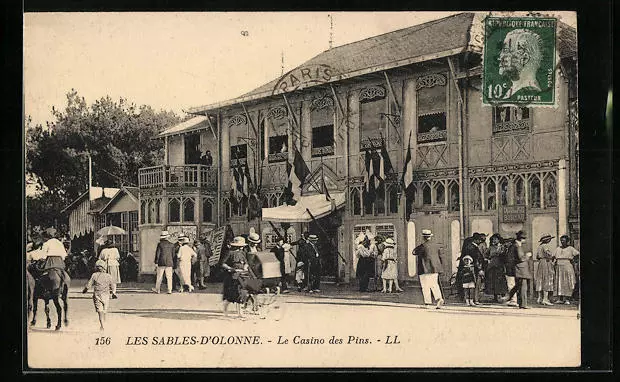CPA Les Sables-D´Olonne, Le Casino des Pins