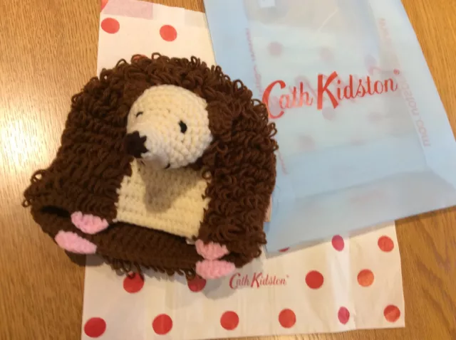 Cath Kidston Knitted Hedgehog Tea Cosy New With Gift Bags