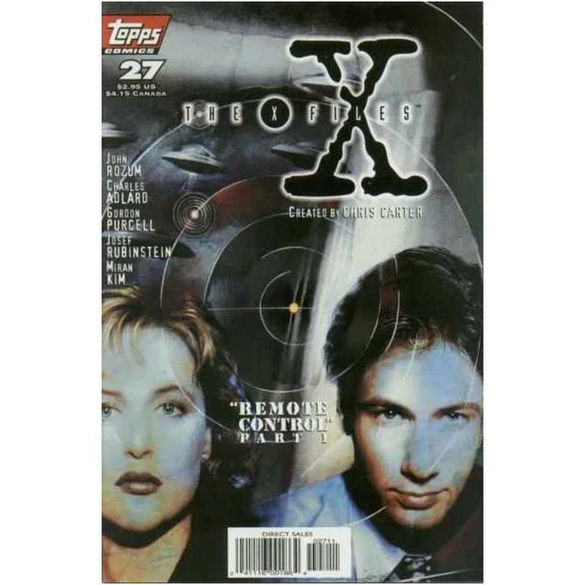 X-Files (1995 series) #27 in Very Fine + condition. Topps comics [c%