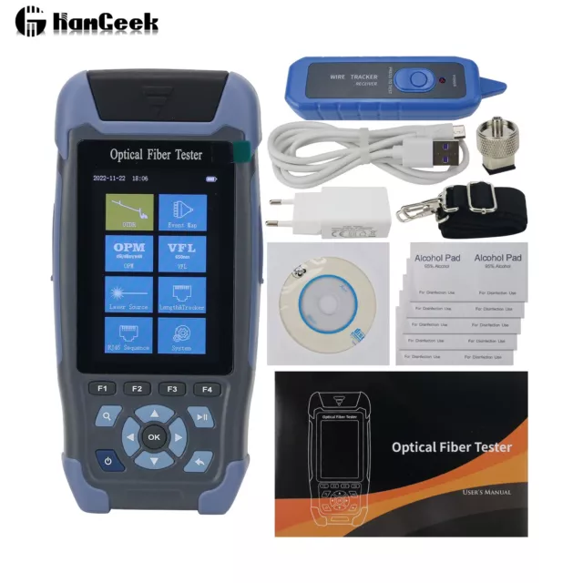 900D Optical Fiber Tester OTDR Optical Time Domain Reflectometer with OPM VFL
