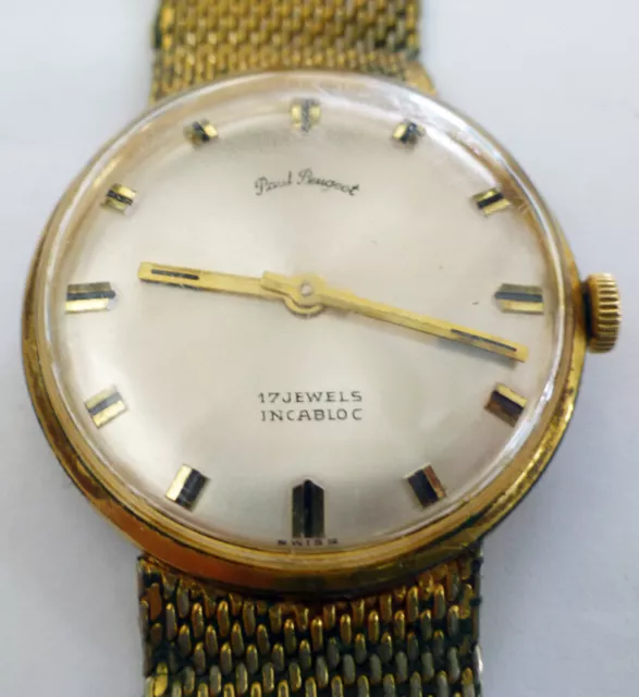 Paul peugeot sales vintage watch