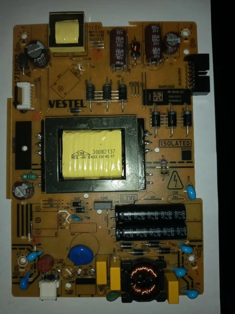 Carte D'alimentation (PSU) Pour TV Toshiba - Réf. PSU-6001s118709p3, Compatible Plusieurs Modèles