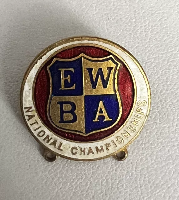 EWBA National Bowls Championship Bowling Club Metal Pin Badge (0052)