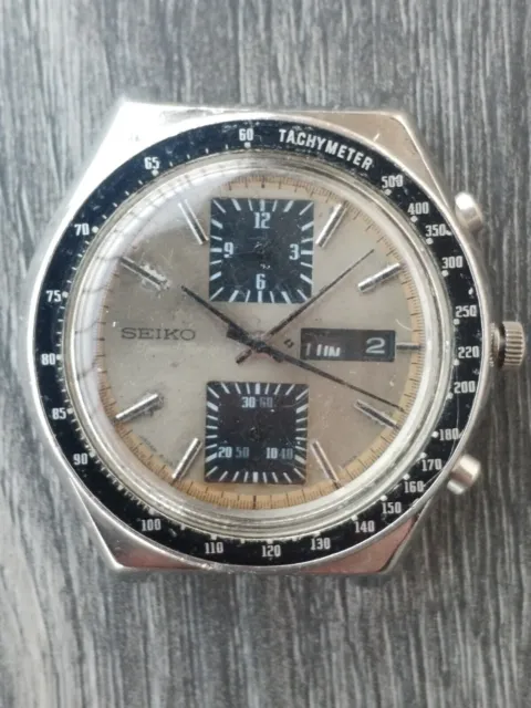 Orologio cronografo automatico vintage da uomo Seiko Kakume 6138-0030 da... 3