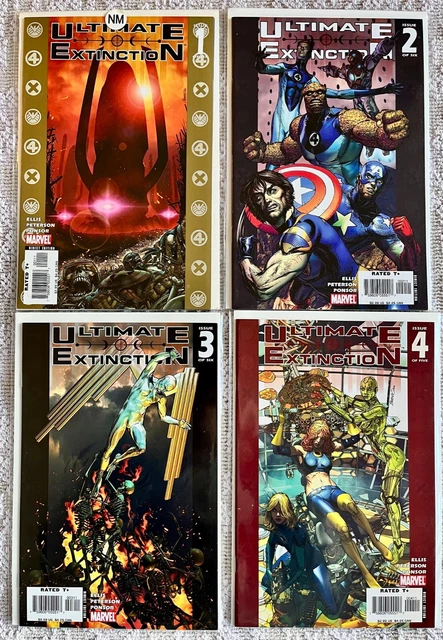 Ultimate Extinction #1-4 Marvel Comics NM 2006 - Full Complete Set
