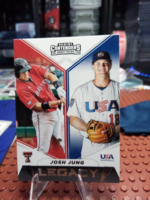 2019 Panini Contenders Draft Picks - Legacy #2 Josh Jung (RC) Rangers