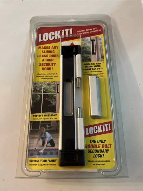 Double Bolt for Glass Sliding Doors US Assembled LOCKIT