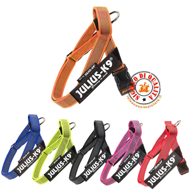 Pettorina Per Cane Julius-K9 - Taglia 2, Neon/Grigio, Controllo Sicuro - Foto 3