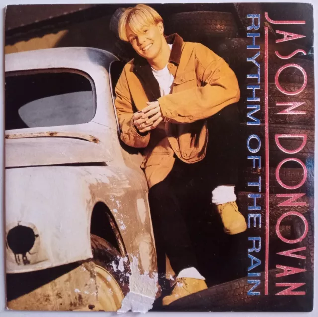 JASON DONOVAN - RHYTHM OF THE RAIN / STORY OF MY LIFE     ORIGINAL UK 7'' vinyl