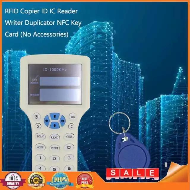 RFID Copier ID IC Reader Writer Encrypted Duplicator Programmer NFC Key Card