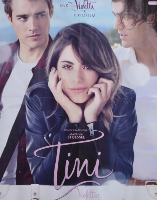 VIOLETTA - A2 Poster (XL - 42 x 55 cm)- Tini Film Martina Stoessel Clippings NEU