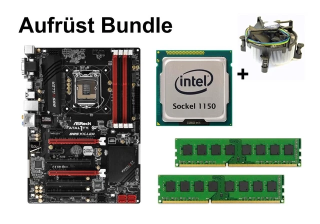 Combos de CPU y placas base, Componentes/piezas ordenador