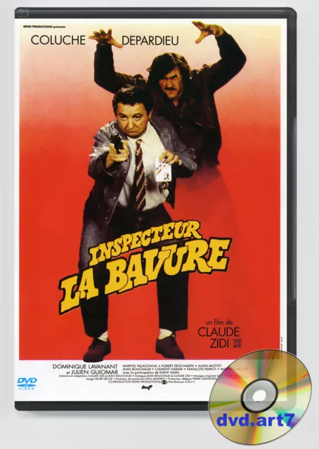 DVD : INSPECTEUR LA BAVURE - Coluche - Gérard Depardieu