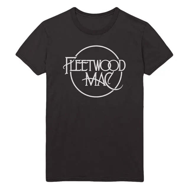 Fleetwood Mac Officially Licensed Logo Rumours New Mens Black T-Shirt
