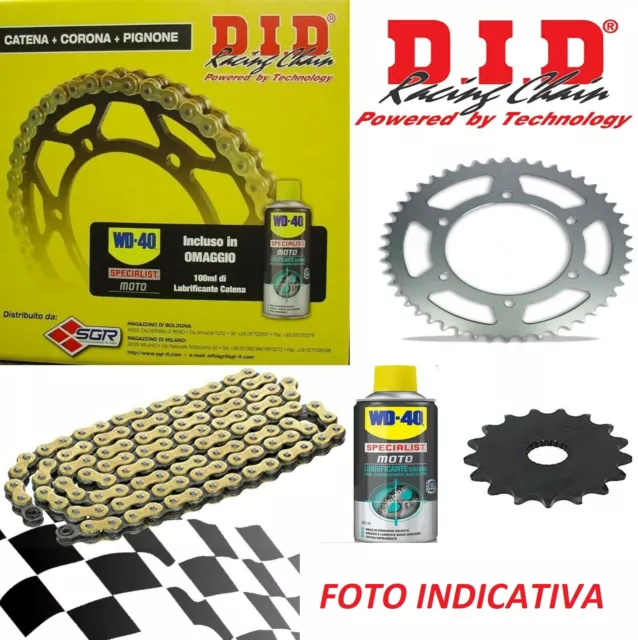 KIT TRASMISSIONE DID CATENA CORONA PIGNONE BMW F 650-ST Strada-Funduro 1999 2000