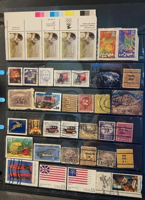 USA, lot 1 good selection good items M/U as scanned  (1225]