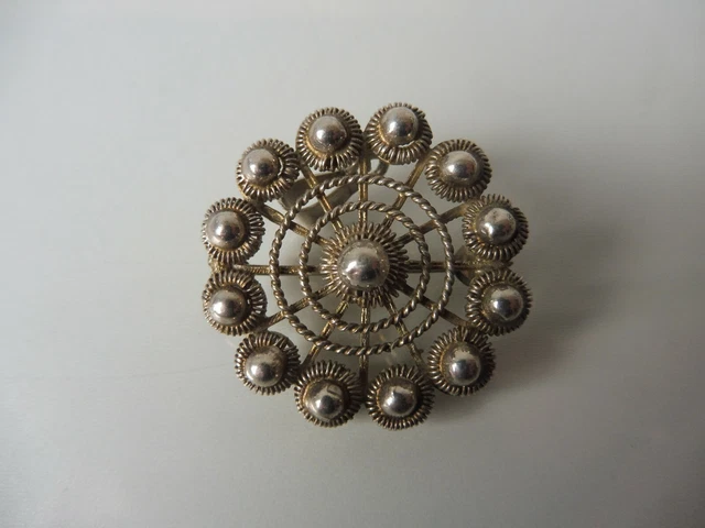 Broche Et Pendentif En Argent 925 Avec Lapis-lazuli - Motif "La Femme Au Chapeau Bleu" - Occasion