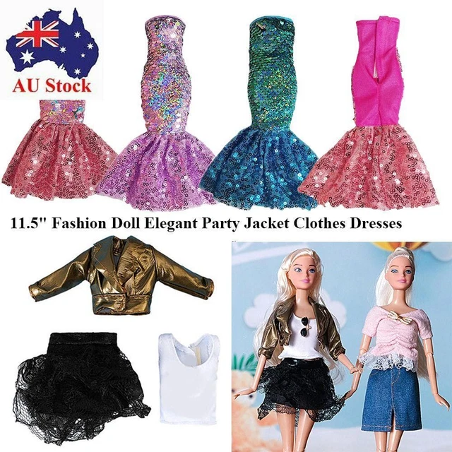 Fashion Party Jacket  Clothes Princess Skirt Clothes  30cm Doll/1/6 BJD Dolls