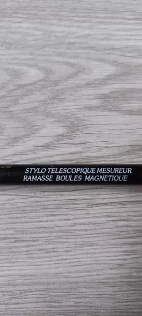 1 stylo télescopique ramasse boule de pétanque