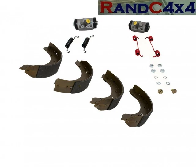 LAND ROVER DEFENDER 110 Rear Brake Shoe & Wheel Cylinder Overhaul Set ...
