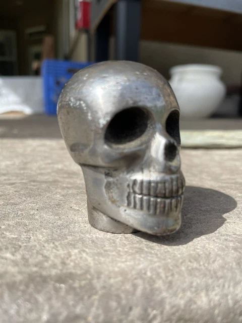 Vintage Skull Gear Shift Knob Handle Accessory GM Harley Hot Rat Rod Antique Vintage Skull Gear Shift Knob Handle Accessory GM Harley Hot Rat Rod Antique