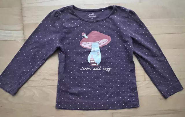 Mädchen Langarmshirt Topolino Gr.116 Top