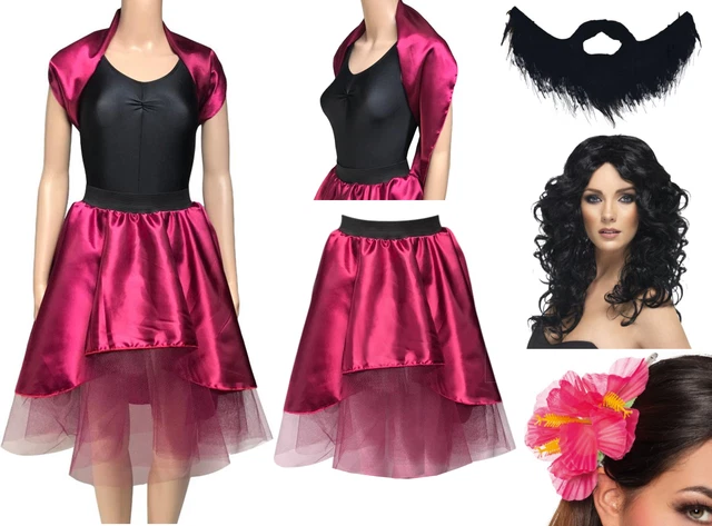 ADULT THE GREATEST SHOW Wear Bearded LADY Costume Skirt and Wrap This Is Me  20.99 - PicClick UK