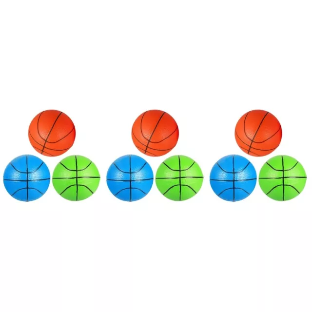 9 Pcs PVC Basketball Kind Spielzeug Für Kleinkinder Draußen