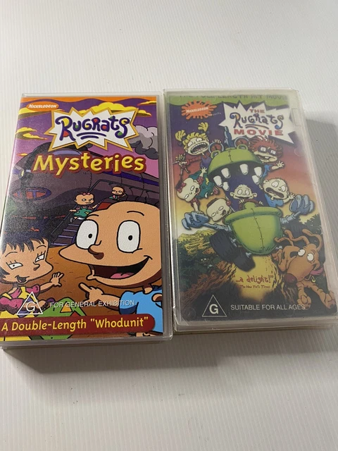 My COMPLETE collection of PAL UK Rugrats VHS tapes (Bar Tommy ...