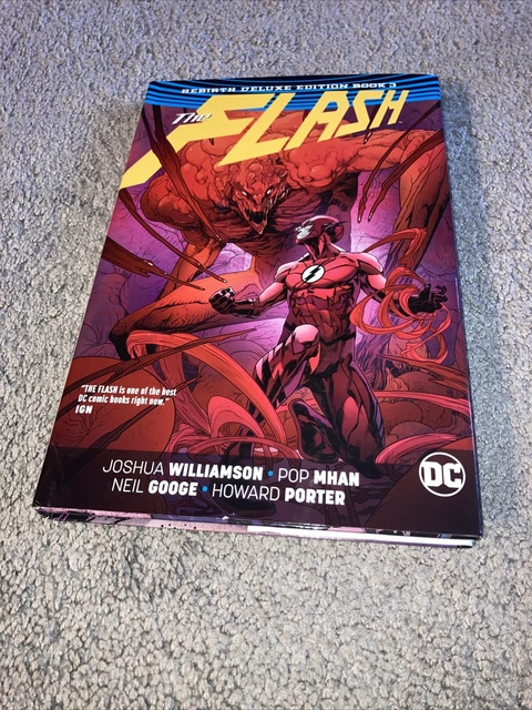 The Flash Rebirth Deluxe Edition Book 3 Hardcover DC NEW SEALED Williamson
