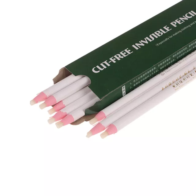 Marcador de costura lápiz sastre invisible tiza para modista con agujas P ZR