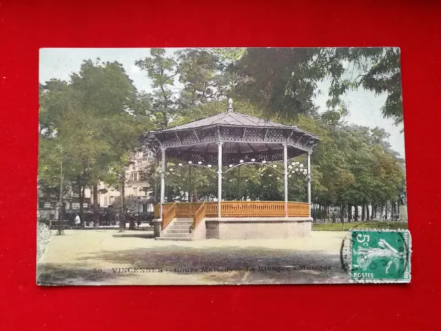CPA 94 VINENNES - Cours Marigny - The Music Kiosk