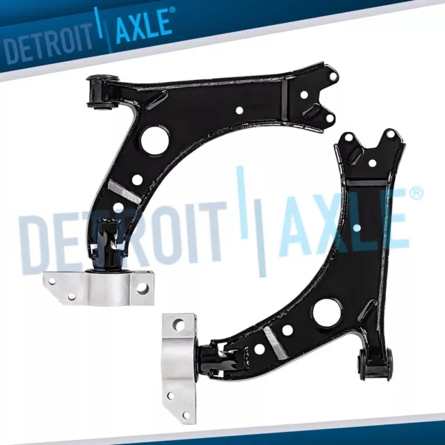 (2) Front Lower Control Arms for 2007-2013 VW Jetta Golf Eos GTI Audi A3 Quattro