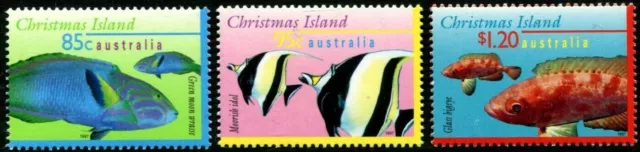Christmas Island 1997 Marine Life Definitives III Fish (MUH)