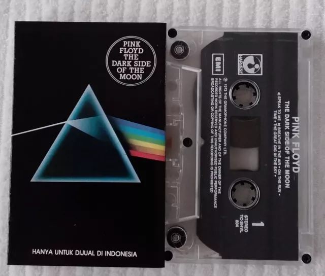 PINK FLOYD - The Dark Side Of The Moon- Indonesian Release-Music Cassette  Tape $17.00 - PicClick AU