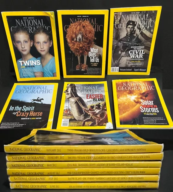 Lot/6/National Geographic/Revista/Magazines/Español/Año/Year/2012/National