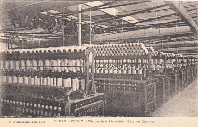 FLERS filature de la planchette salle des continus photo-éd levasseur